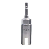 Maxbell 1/4" Slot Wing Nuts Drill Bit Power Tool for Panel Nuts, Screws Eye, C Hook 80mmx14mm
