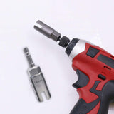 Maxbell 1/4" Slot Wing Nuts Drill Bit Power Tool for Panel Nuts, Screws Eye, C Hook 80mmx14mm