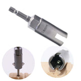 Maxbell 1/4" Slot Wing Nuts Drill Bit Power Tool for Panel Nuts, Screws Eye, C Hook 80mmx14mm