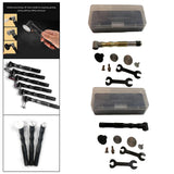 Maxbell Elbow 90 Degree Handpiece Kit Electric Grinding Pen Mill Grinder for Cutting Black