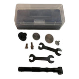 Maxbell Elbow 90 Degree Handpiece Kit Electric Grinding Pen Mill Grinder for Cutting Black