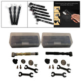 Maxbell Elbow 90 Degree Handpiece Kit Electric Grinding Pen Mill Grinder for Cutting Black
