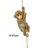 Maxbell Hanging Animal Statue Figurine Ornament Tree Pendant for Garden Lawn Decor