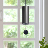 Maxbell Retro Wind Chime Antique Soothing Melody for Outdoor Indoor Home Ornament Black
