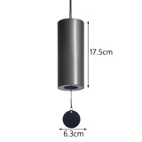 Maxbell Retro Wind Chime Antique Soothing Melody for Outdoor Indoor Home Ornament Black