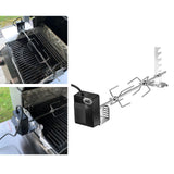 Maxbell Barbecue Rack Adjustable Automatic Grill Kit for Backyard Travel Hiking