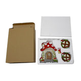 Maxbell Trees Mini Fairy Doors and Windows for Fairy Garden Terrarium Ornaments