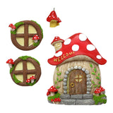 Maxbell Trees Mini Fairy Doors and Windows for Fairy Garden Terrarium Ornaments