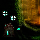 Maxbell Trees Mini Fairy Doors and Windows for Fairy Garden Terrarium Ornaments