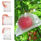 Maxbell 50Pieces Fruit Protection bags Multipurpose Mesh Bag for Vegetables 25cmx35cm