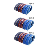 Maxbell 30Pcs Assorted Sanding Belts Kit Repair Part for Woodworking Household Style A