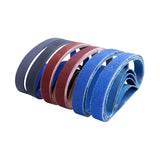 Maxbell 30Pcs Assorted Sanding Belts Kit Repair Part for Woodworking Household Style A