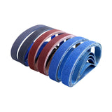 Maxbell 30Pcs Assorted Sanding Belts Kit Repair Part for Woodworking Household Style A