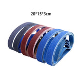 Maxbell 30Pcs Assorted Sanding Belts Kit Repair Part for Woodworking Household Style A
