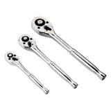Maxbell Two Way Ratchet Handle Professional Heavy Duty Steel Sturdy Wrench Tool 1/4