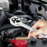 Maxbell Two Way Ratchet Handle Professional Heavy Duty Steel Sturdy Wrench Tool 1/2