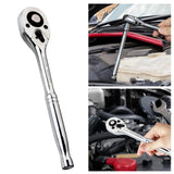 Maxbell Two Way Ratchet Handle Professional Heavy Duty Steel Sturdy Wrench Tool 1/2