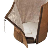 Maxbell Multifuntional Winter Plant Freeze Covers Reusable for Winter Potted Flowers L Coffee