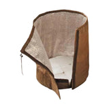 Maxbell Multifuntional Winter Plant Freeze Covers Reusable for Winter Potted Flowers L Coffee