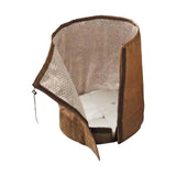 Maxbell Multifuntional Winter Plant Freeze Covers Reusable for Winter Potted Flowers L Coffee