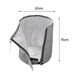 Maxbell Multifuntional Winter Plant Freeze Covers Reusable for Winter Potted Flowers Large Gray