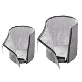 Maxbell Multifuntional Winter Plant Freeze Covers Reusable for Winter Potted Flowers Large Gray