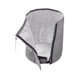 Maxbell Multifuntional Winter Plant Freeze Covers Reusable for Winter Potted Flowers Large Gray