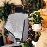 Maxbell Multifuntional Winter Plant Freeze Covers Reusable for Winter Potted Flowers Large Gray
