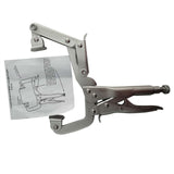 Maxbell Locking clamp 4 Point Heavy Duty Adjustment for Automotive Shop Craftsmen