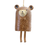Maxbell Rustic Wind Chime Soothing Melody Clear Sound for Collection Gift Ornament Mice Brown