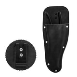 Maxbell PU Leather Sheath Pouch Holder Protective Case Hanging Bag for Gardening