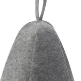 Maxbell Felt Bath Hat Russian Bath Hat for Steam Room Bathroom Accessories Unisex Grey