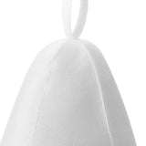 Maxbell Felt Bath Hat Russian Bath Hat for Steam Room Bathroom Accessories Unisex White