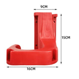 Maxbell High Pressure Car Sprayer Hanging Holder Heavy Duty Hose Reel for Household Red