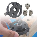 Maxbell Vertical Pocket Hole Tools Drill Guide Tools Accessories for Craft Woodworking 6mm 8mm 10mm
