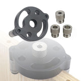Maxbell Vertical Pocket Hole Tools Drill Guide Tools Accessories for Craft Woodworking 6mm 8mm 10mm