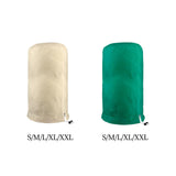 Maxbell Plant Cover Protecting Bag Winter Shrub Jacket Cold Frost Protection Beige 60cmx80cm