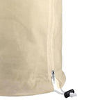 Maxbell Plant Cover Protecting Bag Winter Shrub Jacket Cold Frost Protection Beige 80cmx100cm