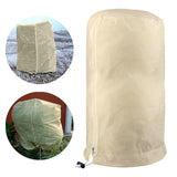 Maxbell Plant Cover Protecting Bag Winter Shrub Jacket Cold Frost Protection Beige 120cmx180cm