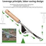 Maxbell Portable Garden Weeder Grass Removal with Ergonomic Handle for Garden Yard