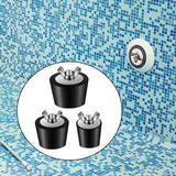 Maxbell 3x 25mm/38mm/51mm Pool Winterizing Plug Fitting Pool Parts Durable Replace