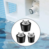 Maxbell 3x 25mm/38mm/51mm Pool Winterizing Plug Fitting Pool Parts Durable Replace