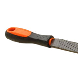Maxbell Wood Rasps with Hand Grip Handle Burrs Flat &Half round and round for Carpenter thick Flat file