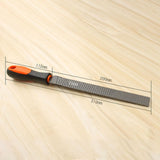 Maxbell Wood Rasps with Hand Grip Handle Burrs Flat &Half round and round for Carpenter thick Flat file