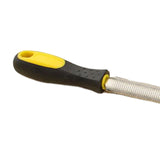 Maxbell Wood Rasps with Hand Grip Handle Burrs Flat &Half round and round for Carpenter fine half round file