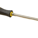 Maxbell Wood Rasps with Hand Grip Handle Burrs Flat &Half round and round for Carpenter fine round file