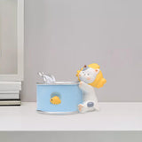 Maxbell Cute Flower Planter Resin Ornament Decorative for Windowsill Desk Home Decor Canned Cat