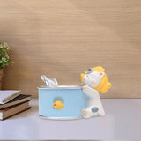 Maxbell Cute Flower Planter Resin Ornament Decorative for Windowsill Desk Home Decor Canned Cat
