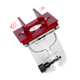 Maxbell Hand Router Connector Wood Trimmer Slotting Locator Limit Sliding Chute with 1 Bit