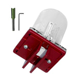 Maxbell Hand Router Connector Wood Trimmer Slotting Locator Limit Sliding Chute with 1 Bit